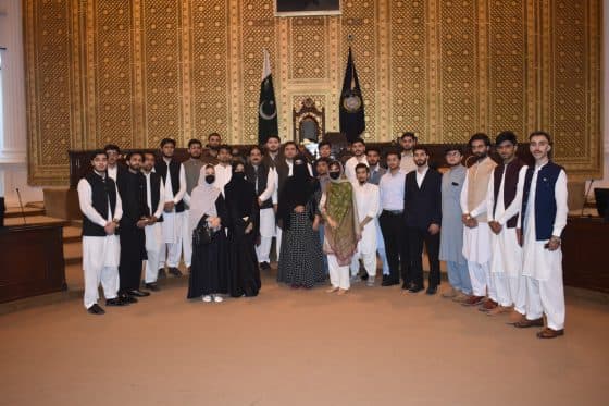 Visit to Khyber Pakhtunkhwa Assembly
