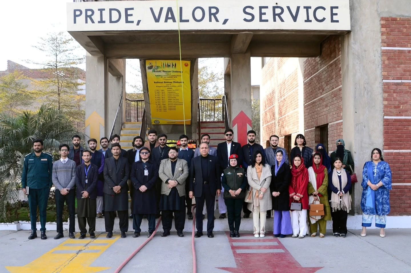Pakistan Youth Parliament Delegation Visits Emergency Services Headquarters