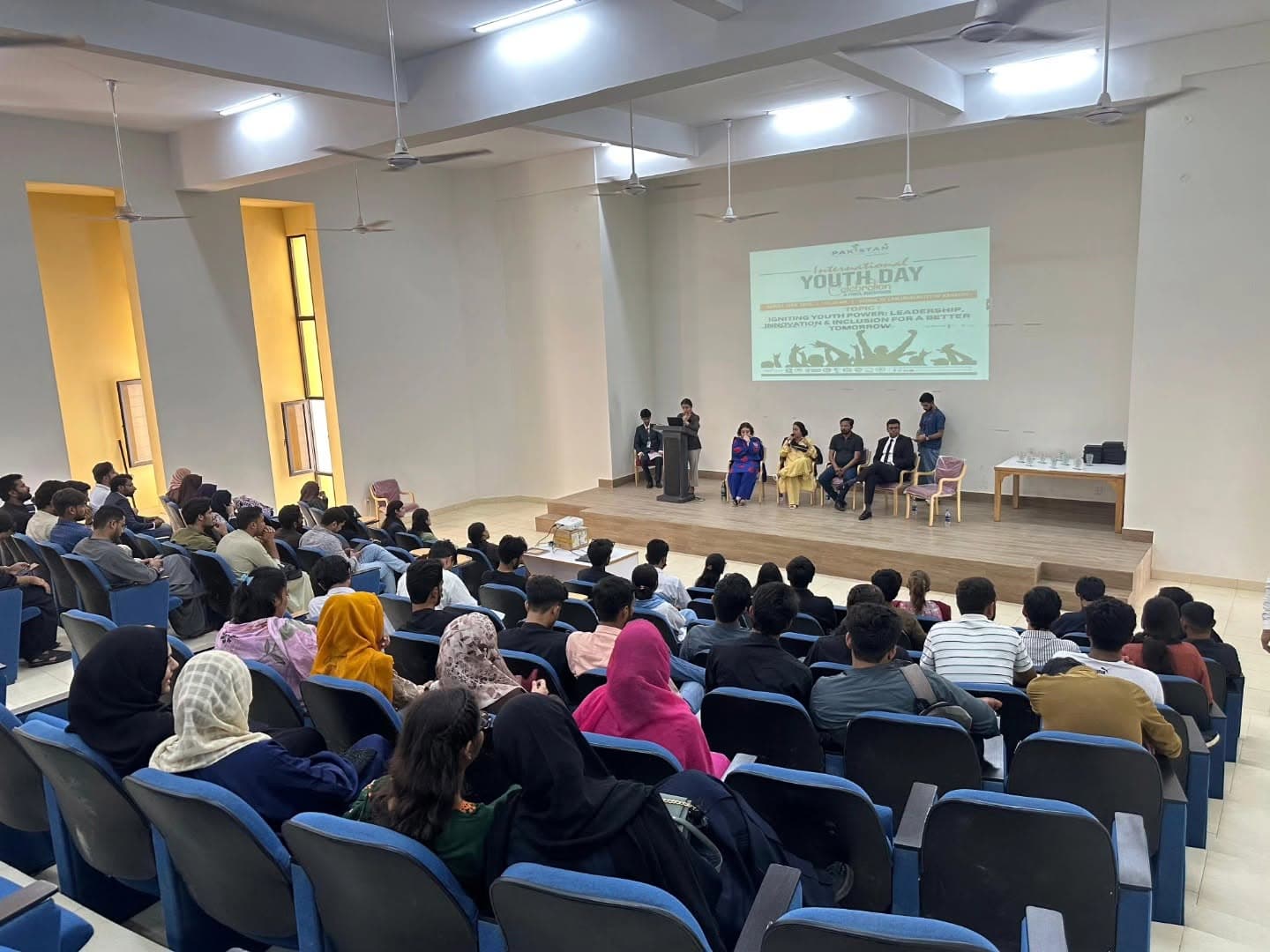 International Youth Day 2025: PYP Sindh Hosts Youth Empowerment Panel Discussion at University of Karachi
